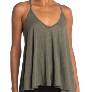 NWT Free People We The Free Sandy V Neck Tank Med